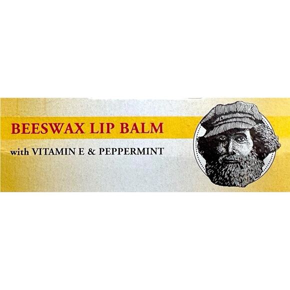 Burts Bees Lip Balms Original Flavor Box Of 4 Beeswax Vitamin E & Peppermint Oil - Picture 6 of 15